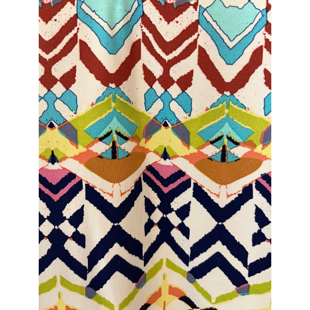 ELLIE KAI Colorful Geometric Print Dress - Picture 2 of 4